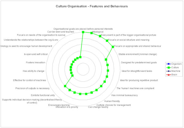 Figure 26 - Characteristics of a Cultural Organisation